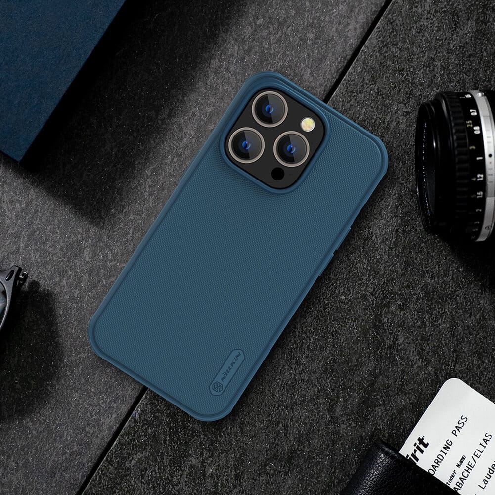 Nillkin - Super Frosted Shield Pro - iPhone 14 Pro Max - modra
