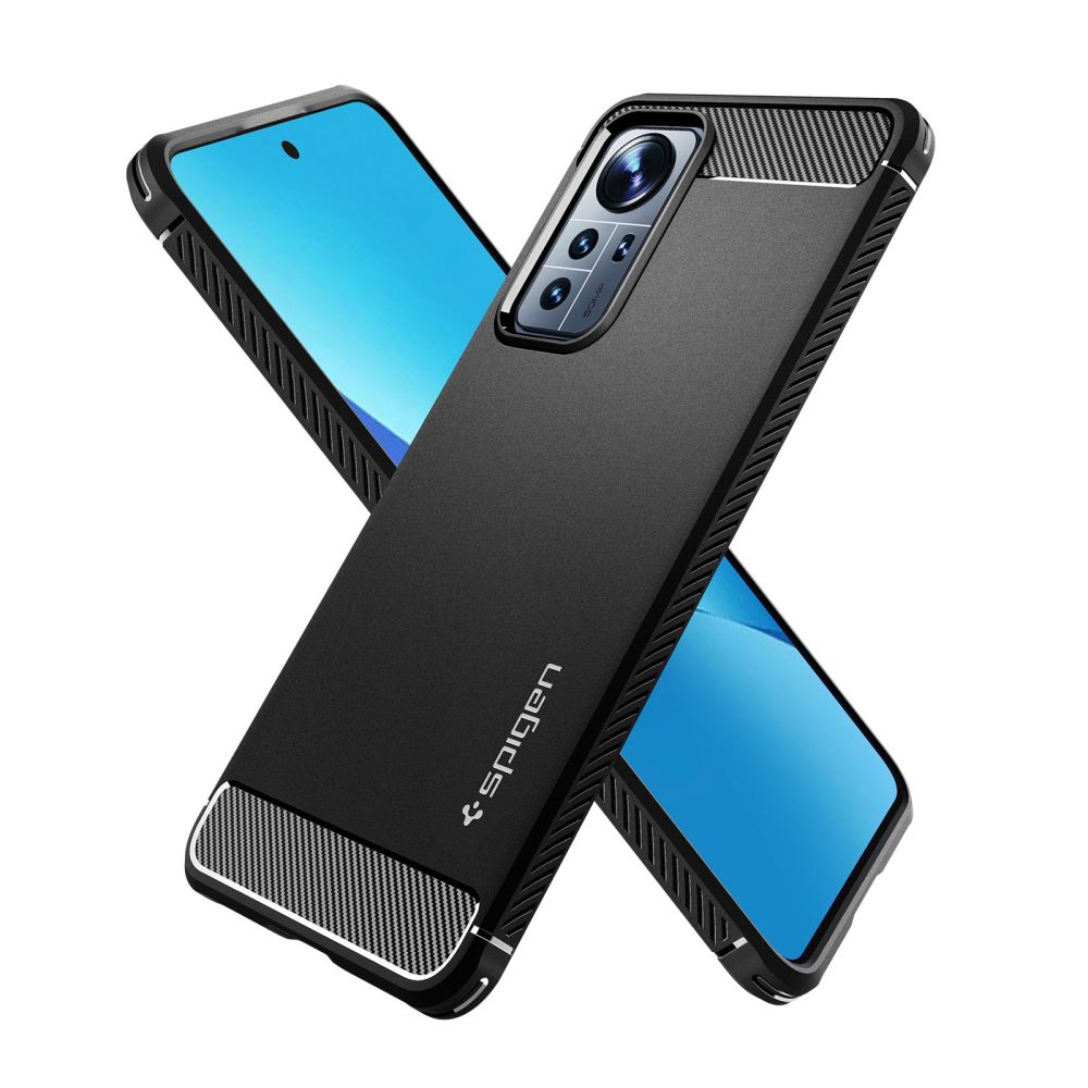 Spigen - Rugged Armor - Xiaomi 12 Lite - černá