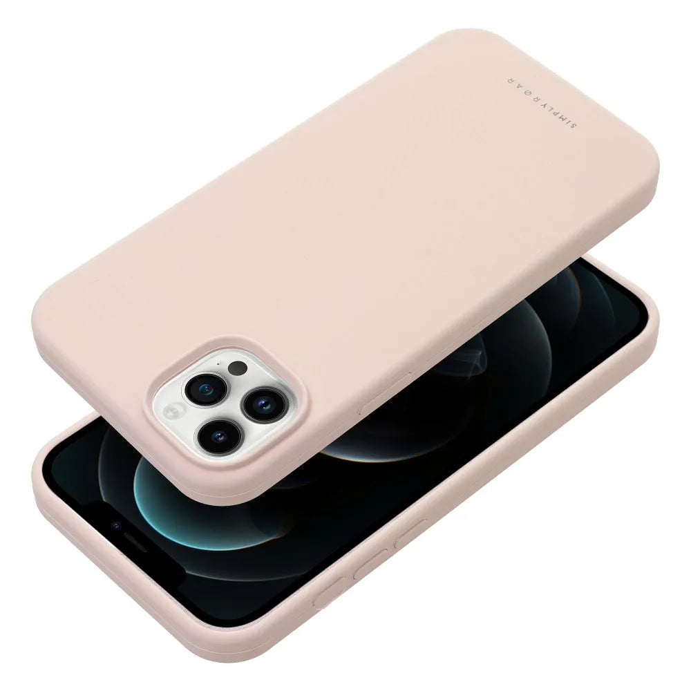 Roar Cloud-Skin maska pro iPhone 12 Pro světle růžová