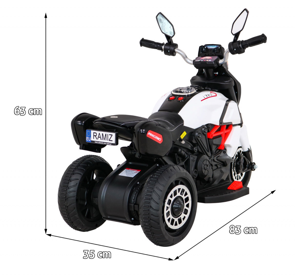 Motor na akumulator Fast Tourist - bijeli