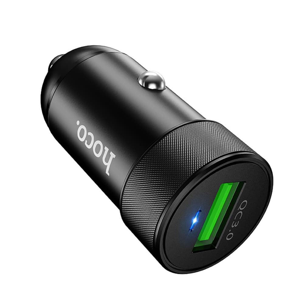 Hoco - Auto punjač Speed Up (Z32) - USB-A QC 3.0 18W 3A - crni