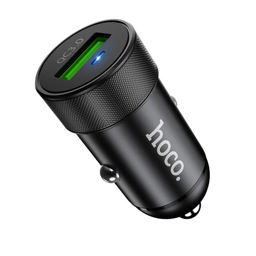 Hoco - Auto punjač Speed Up (Z32) - USB-A QC 3.0 18W 3A - crni