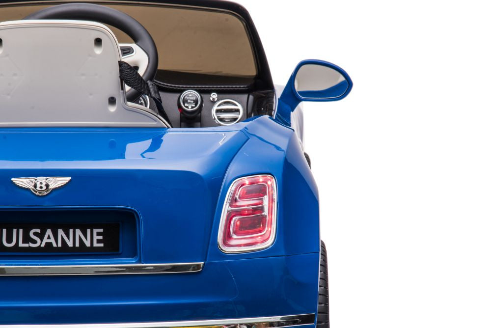 Licencirani auto na akumulator Bentley Mulsanne - plavi/lakirani