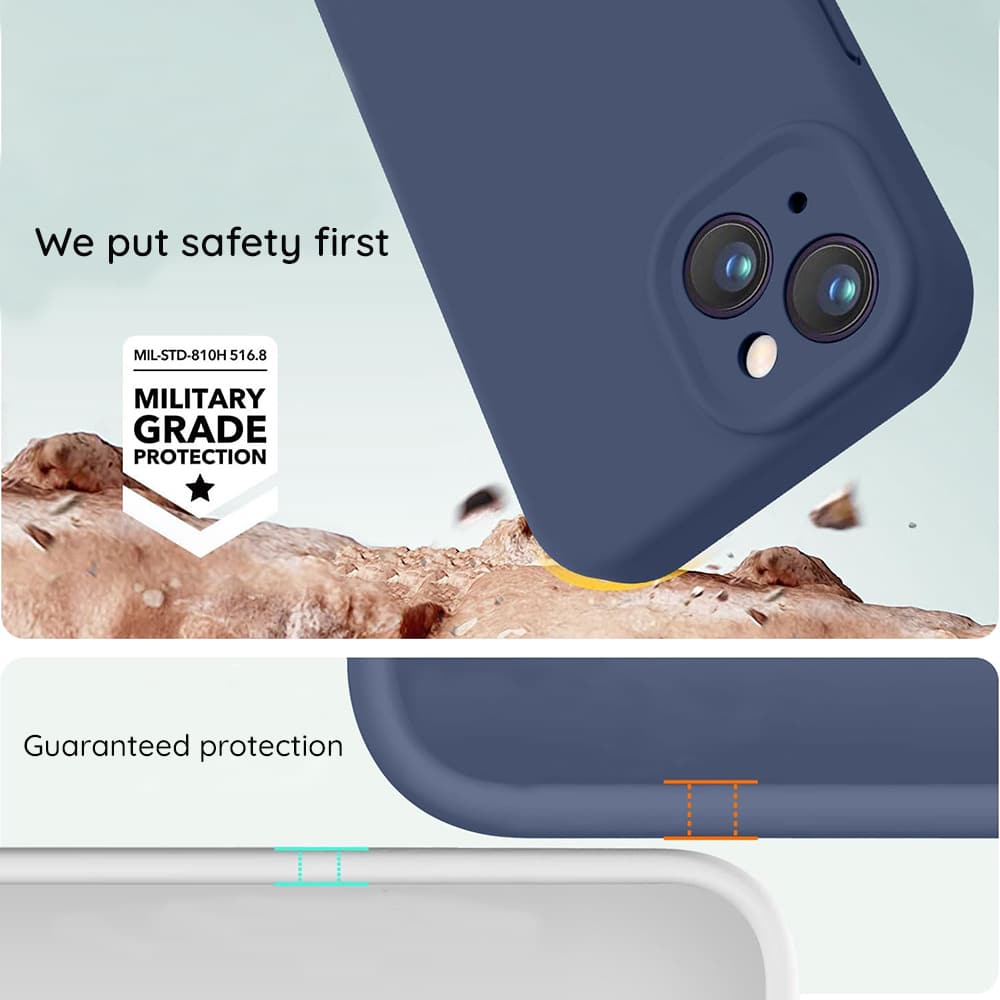 Techsuit SoftFlex silikonové pouzdro pro Honor 200 Lite - Námořnická modrá