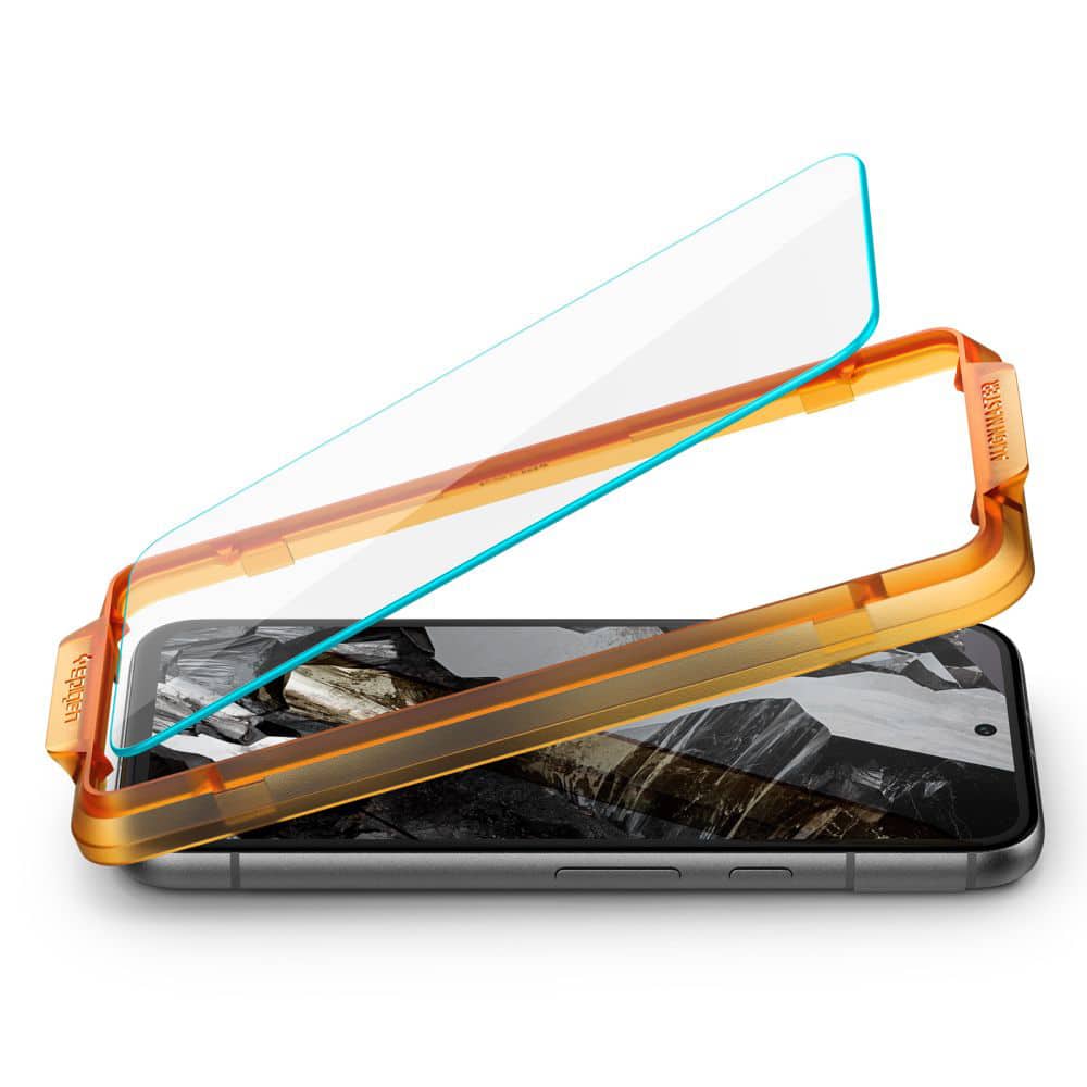 Spigen - Glas.tR Align Master (2 ks) pro Google Pixel 8a – čirá