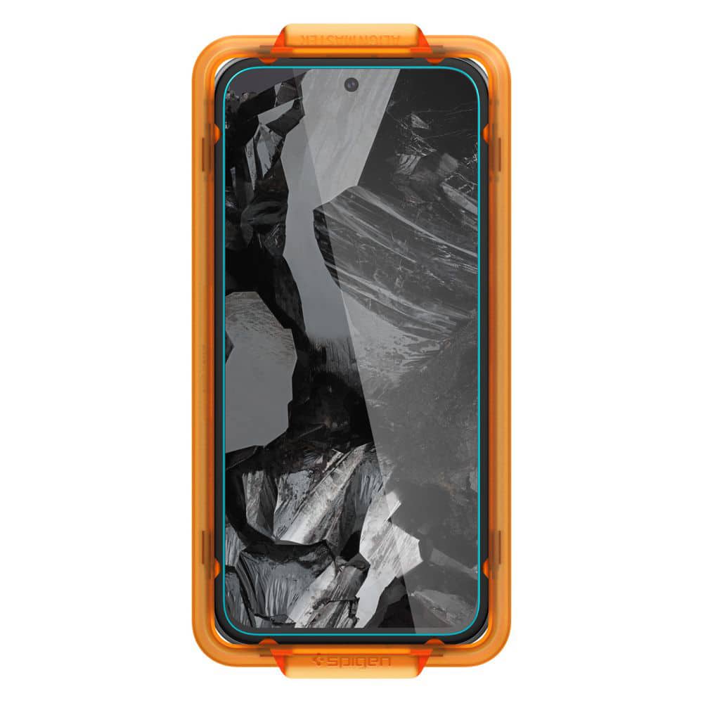 Spigen - Glas.tR Align Master (2 ks) pro Google Pixel 8a – čirá