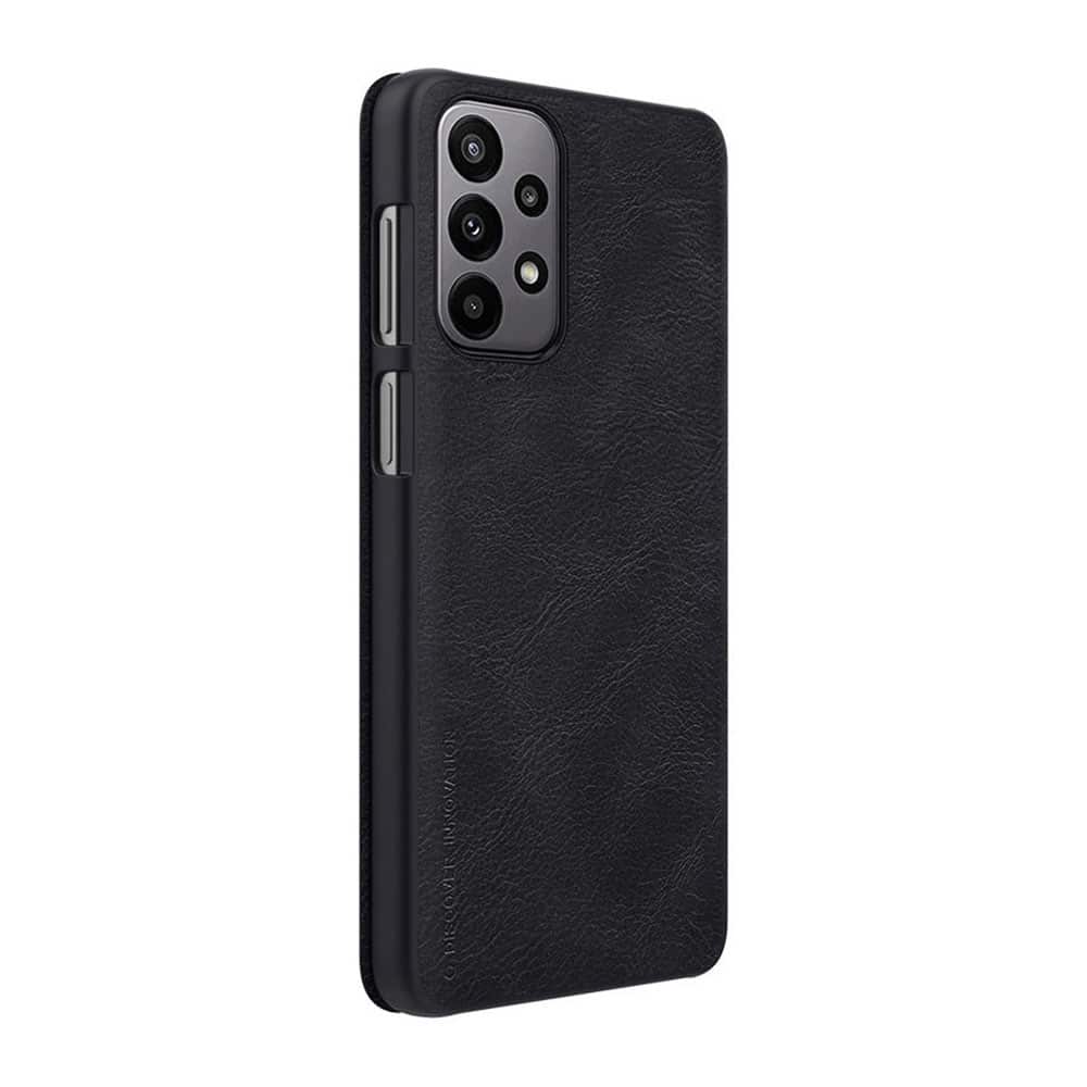 Nillkin – Qin Leather Case – Samsung Galaxy A23 4G / A23 5G – Černá