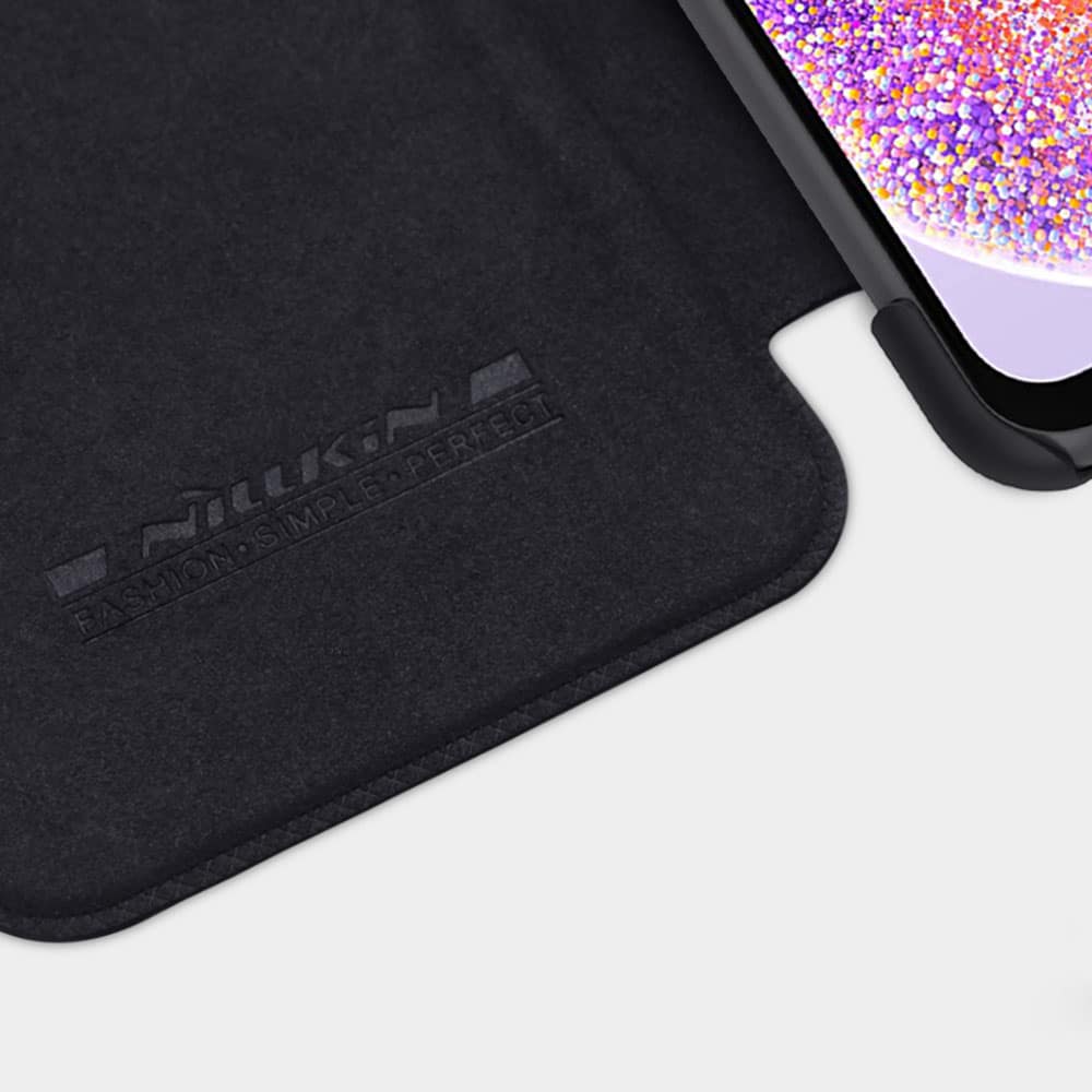 Nillkin – Qin Leather Case – Samsung Galaxy A23 4G / A23 5G – Černá