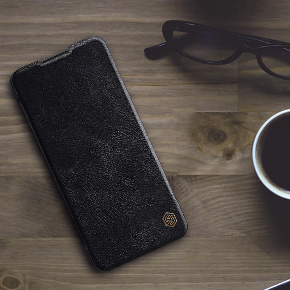 Nillkin – Qin Leather Case – Samsung Galaxy A23 4G / A23 5G – Černá