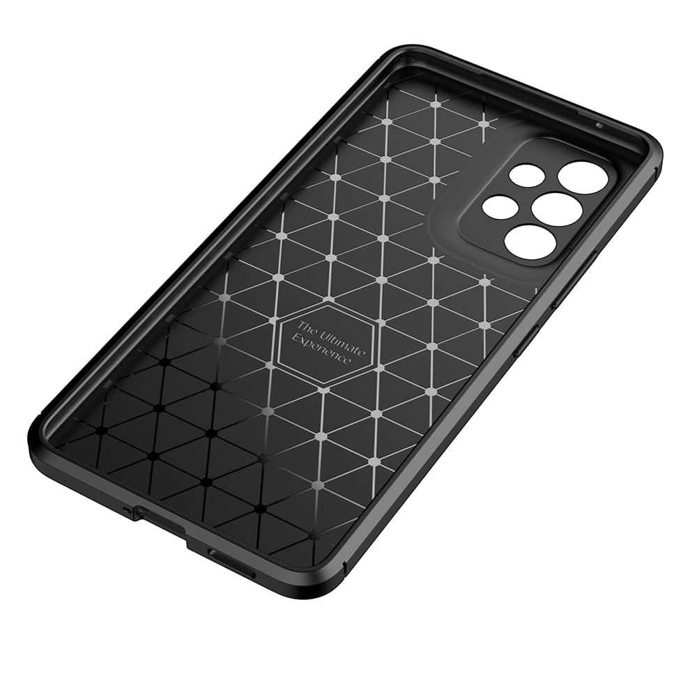 Techsuit – CarbonFiber pouzdro pro Samsung Galaxy A53 5G – černé