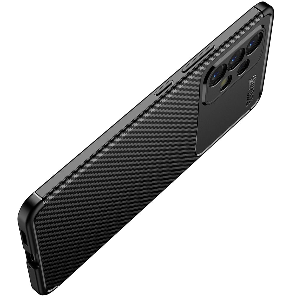 Techsuit – CarbonFiber pouzdro pro Samsung Galaxy A53 5G – černé