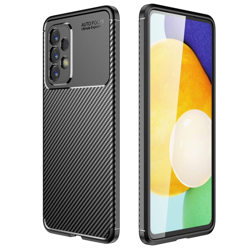 Techsuit – CarbonFiber pouzdro pro Samsung Galaxy A53 5G – černé