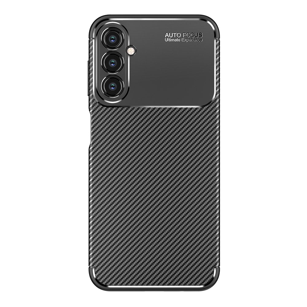 Techsuit – CarbonFiber pouzdro pro Samsung Galaxy A14 4G / A14 5G – černé