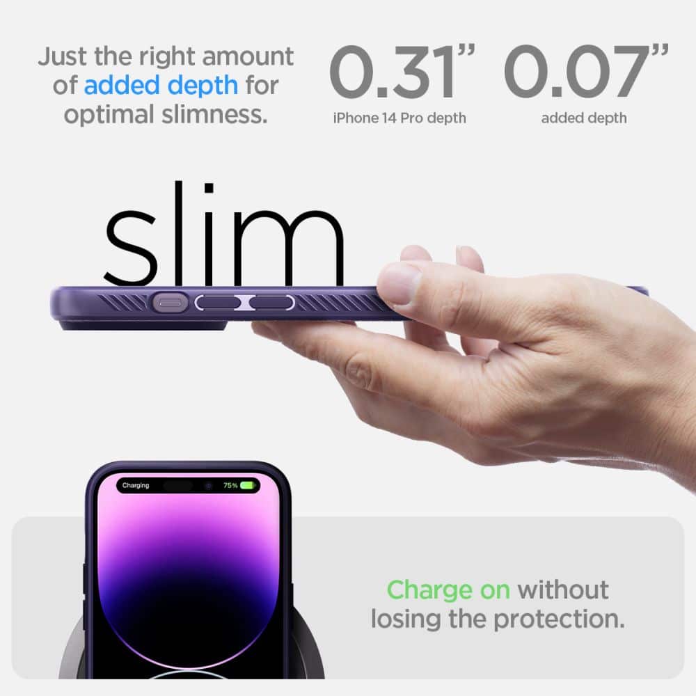 SPIGEN LIQUID AIR IPHONE 14 PRO DEEP PURPLE