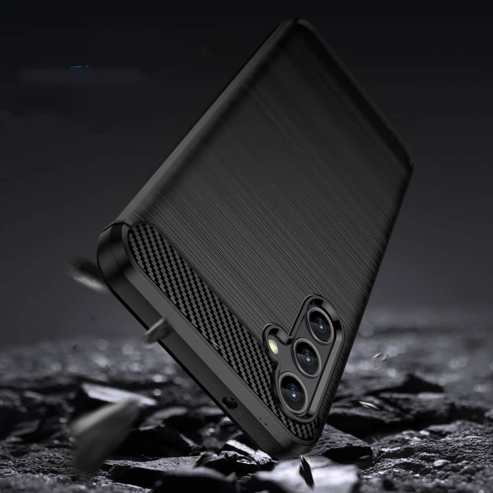 TECH-PROTECT TPUCARBON MASKA ZA SAMSUNG GALAXY A14 4G/ 5G CRNA