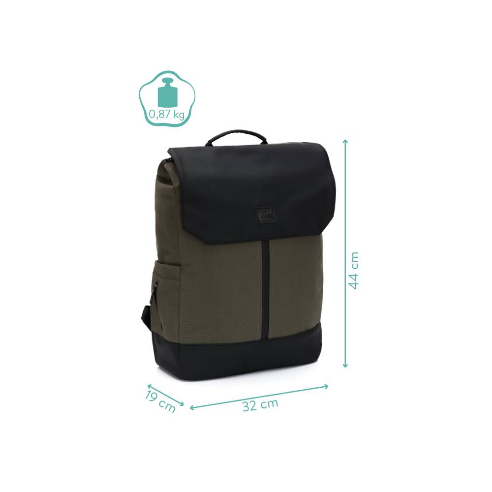 Fillikid torba/ruksak za mamu Osaka, khaki