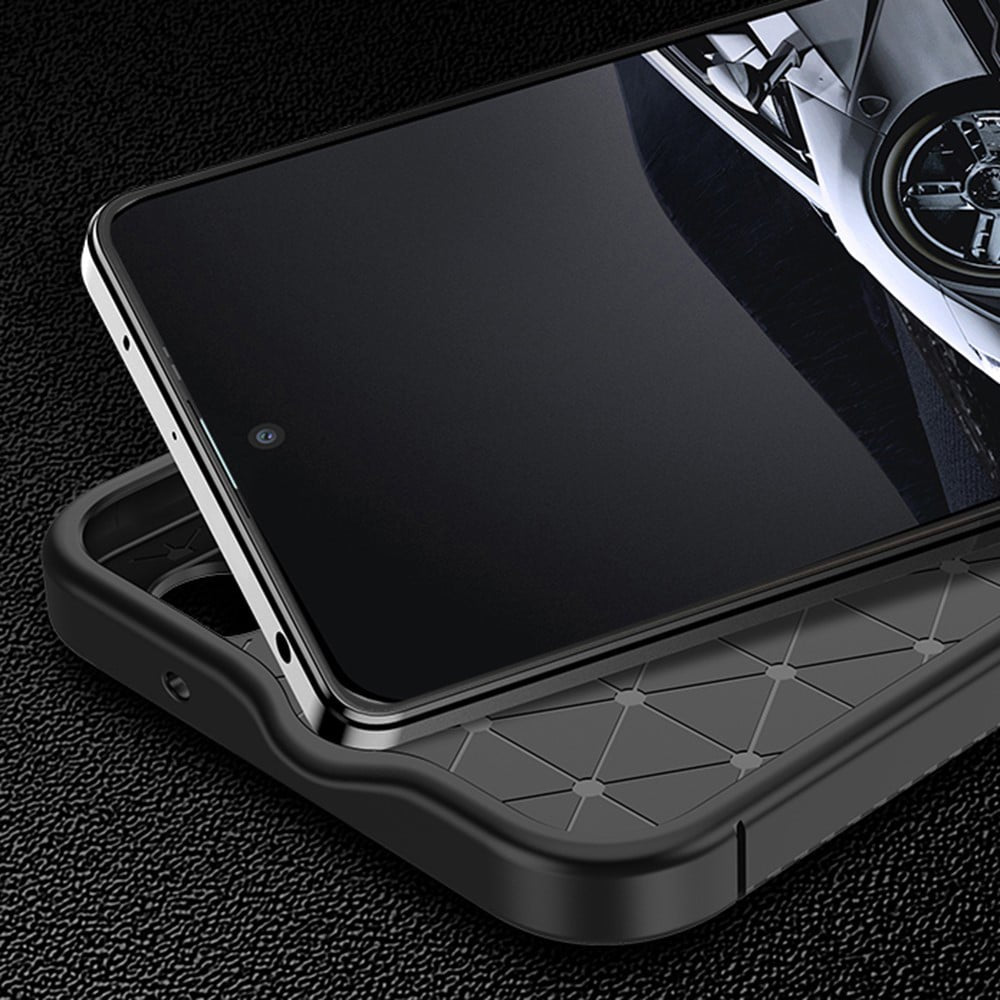 Techsuit – pouzdro CarbonFiber pro Samsung Galaxy Xcover7 – černé