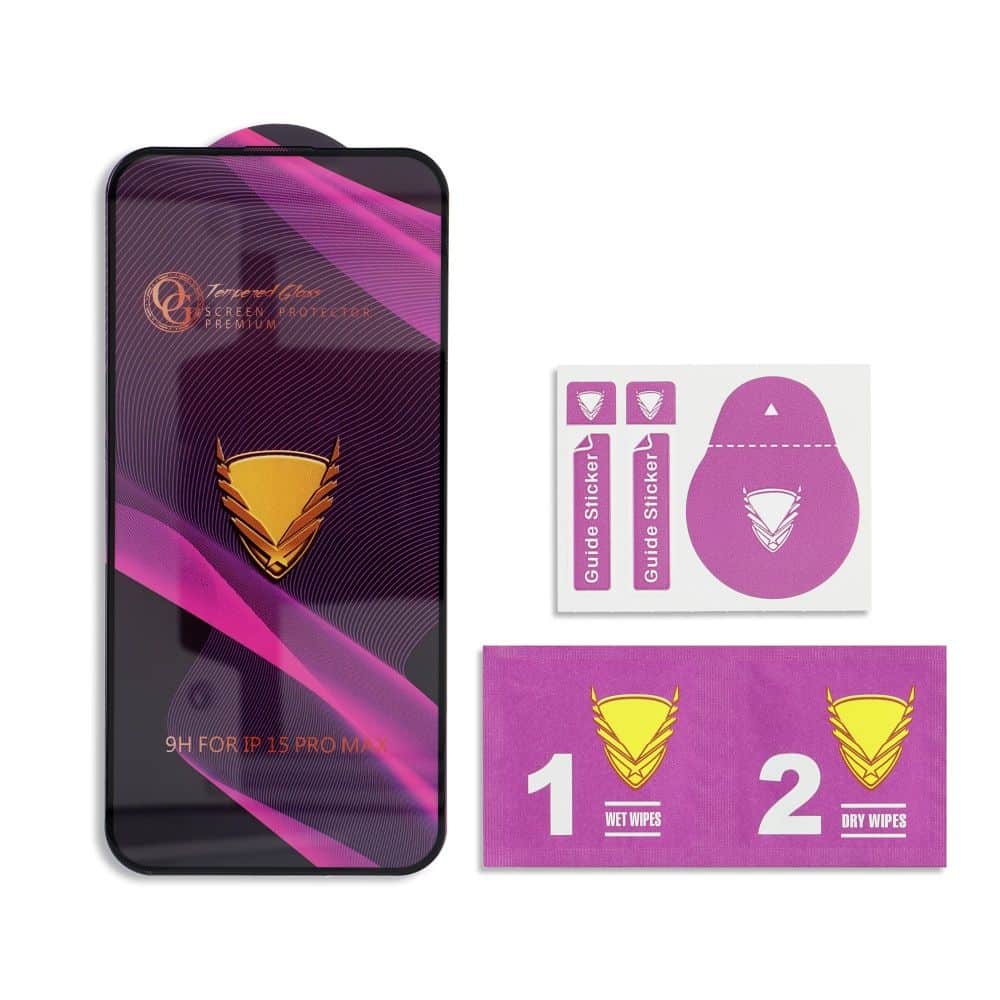 OG 6D Premium kaljeno staklo za Xiaomi Redmi 15C 4G / 15C 5G crno