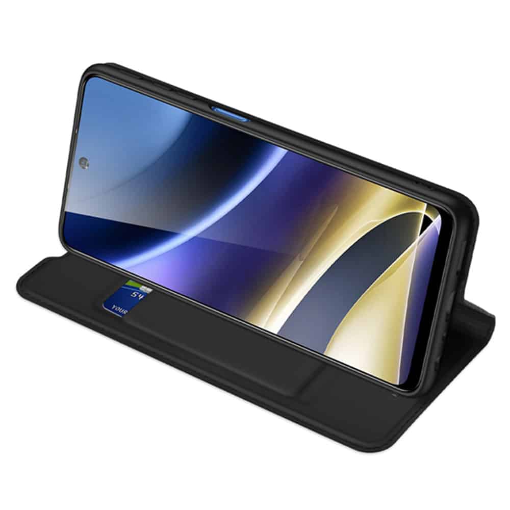 Dux Ducis Skin Pro flipové pouzdro pro Motorola Moto G51 5G - černé