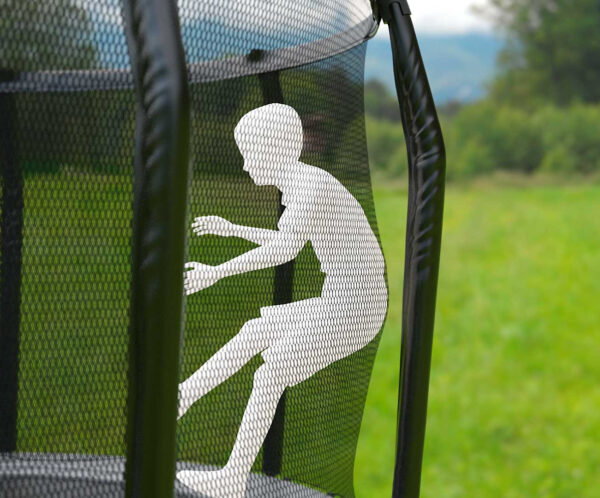 Akrobat Orbit PRO trampolin – premium trampolin 427-cm-antracit