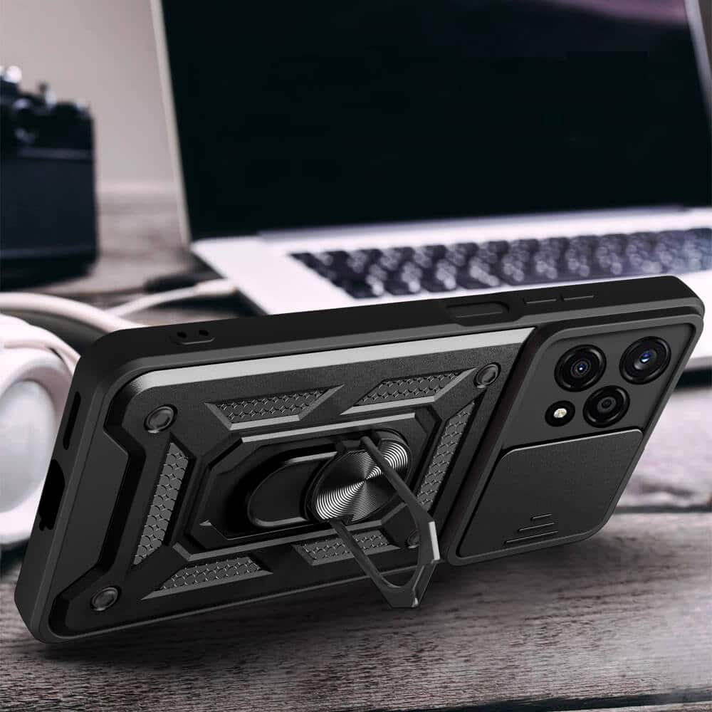 Techsuit – řada ochranných pouzder CamShield pro Honor 200 Lite – černé