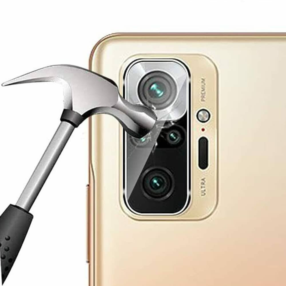 Mocolo - Zcela průhledné sklo fotoaparátu - Xiaomi Redmi Note 10 4G / Note 10S / Poco M5s - transparentní