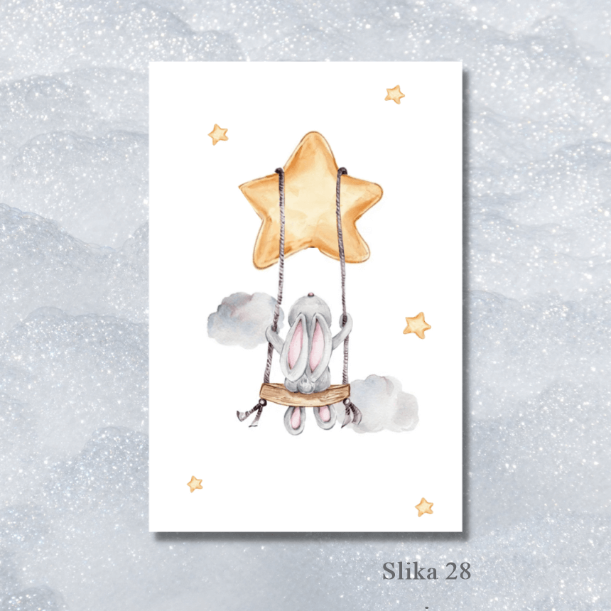 Unikatne slike za dječju sobu – Slatki snovi za male princeze - 28. - 00130