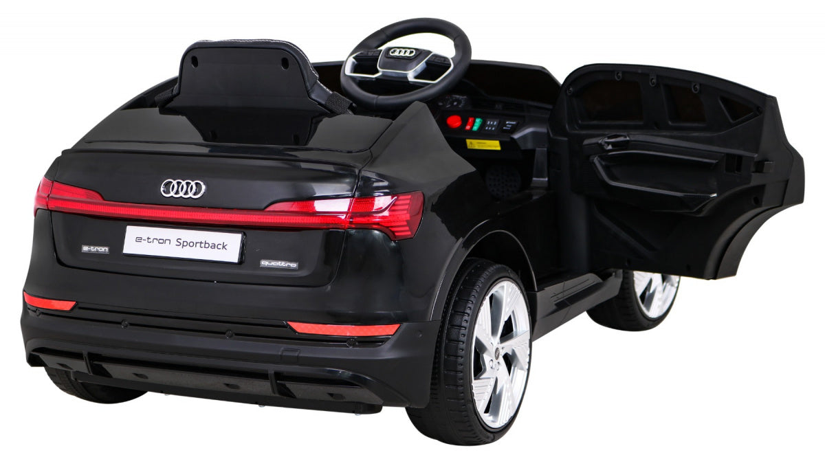 Licencirani auto na akumulator Audi E-Tron Sportback - crnii