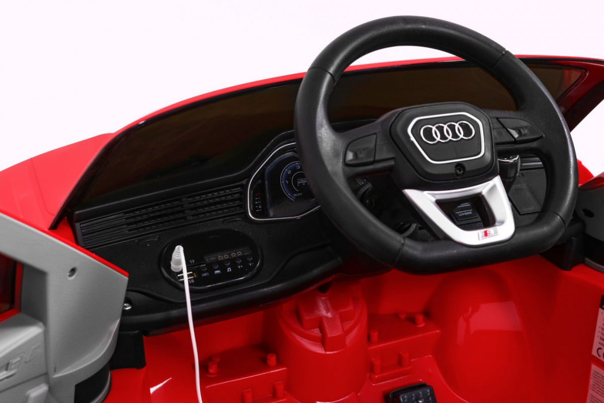 Licencirani auto na akumulator Audi Q8 LIFT - crveni