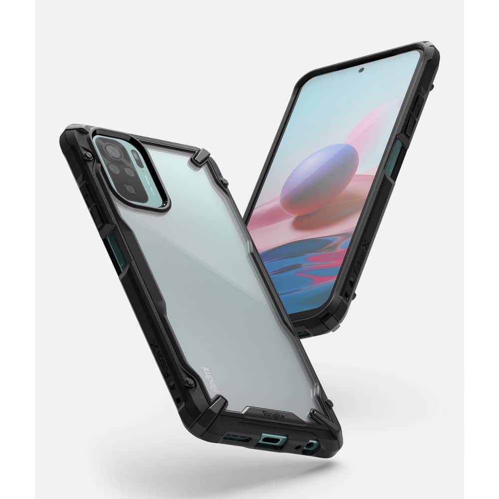 Ringke - Fusion X - Xiaomi Redmi Note 10 4G / Note 10S / Poco M5s - černá