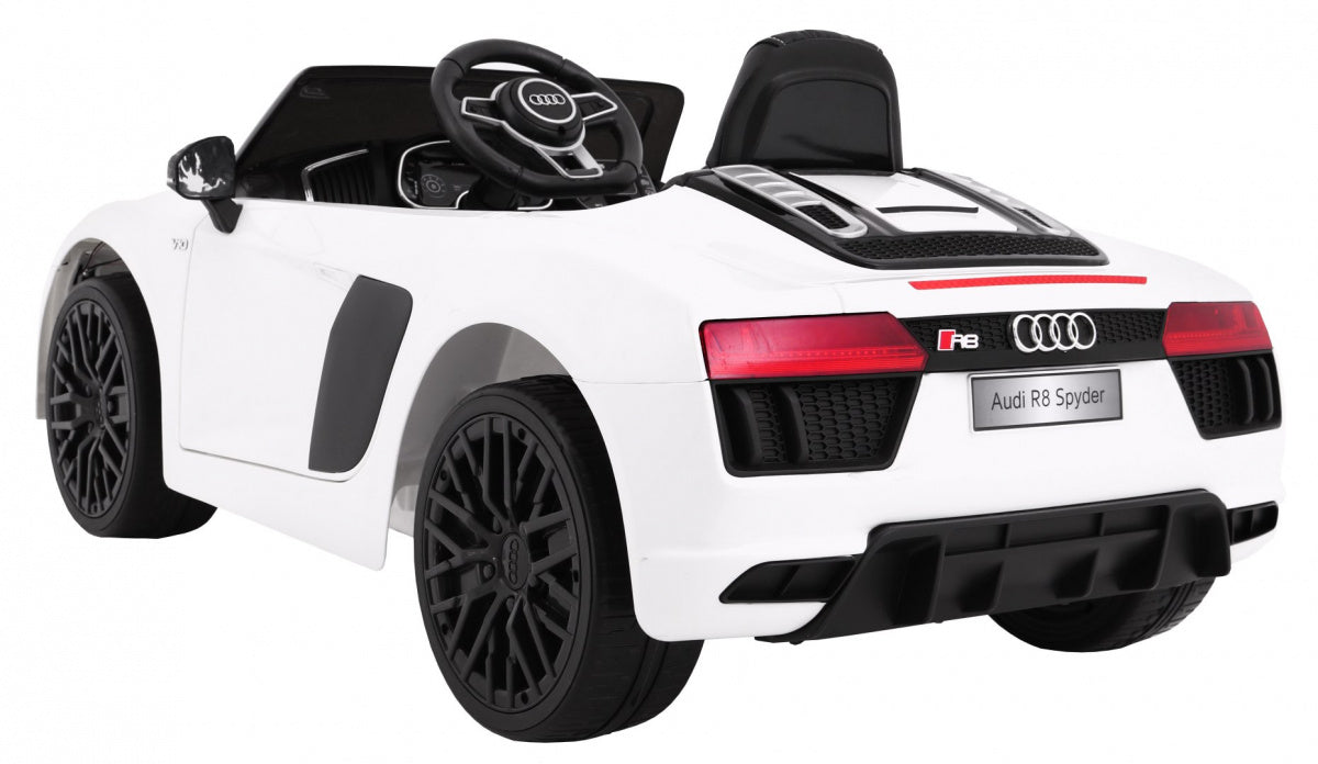Licencirani auto na akumulator Audi R8 Spyder RS - bijeli