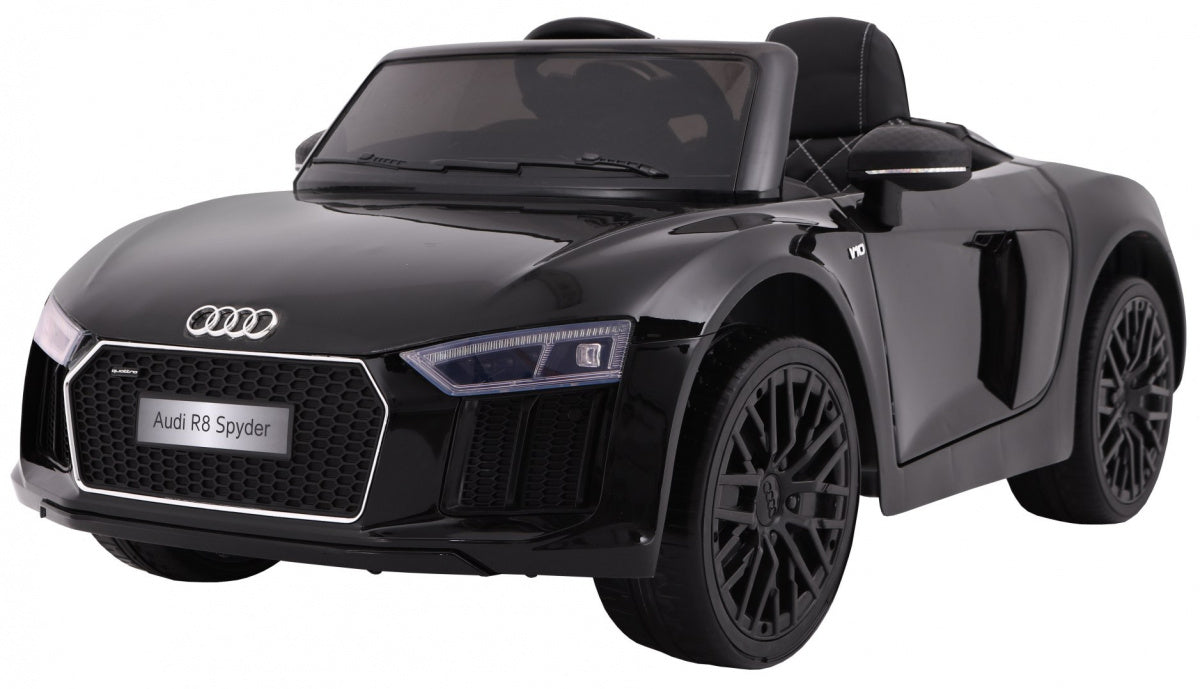 Licencirani auto na akumulator Audi R8 Spyder RS - crni