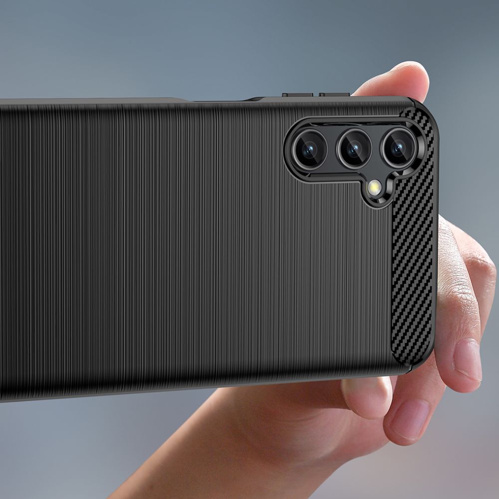 TECH-PROTECT TPUCARBON MASKA ZA SAMSUNG GALAXY A14 4G/ 5G CRNA