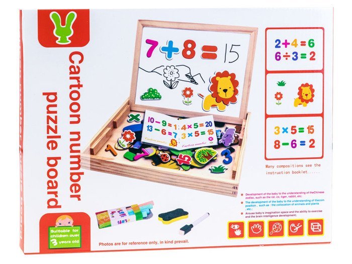 Edukativna drvena kutija set