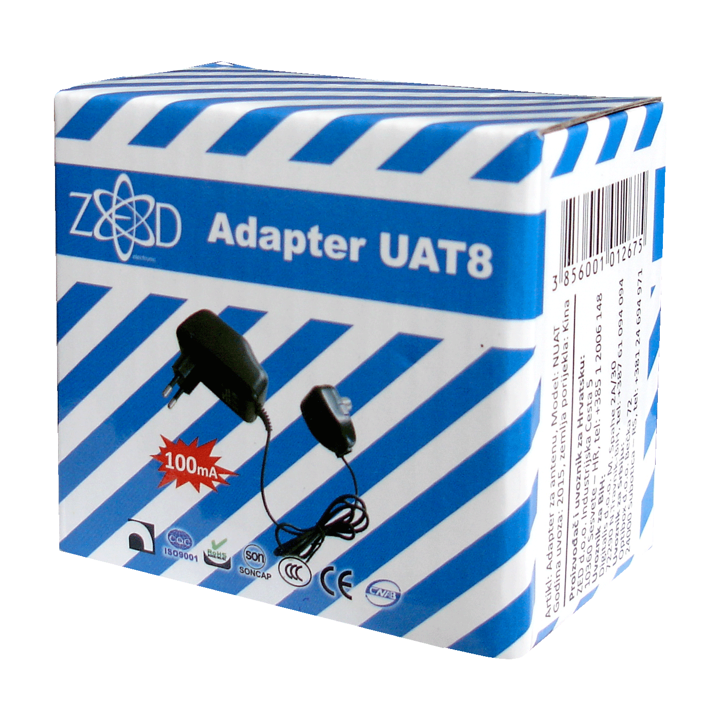 ZED electronic Adapter za UAT mrežaste antene - NUAT