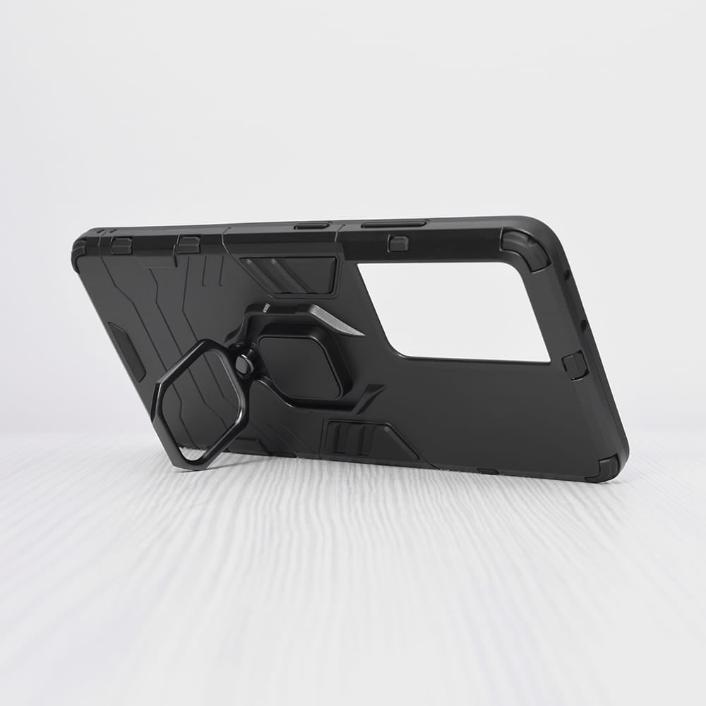 Techsuit - Silicone Shield - Samsung Galaxy S21 Ultra - černá