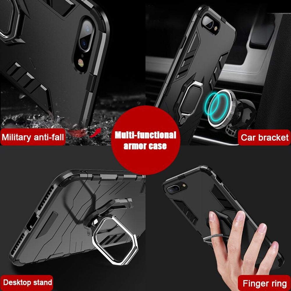 Techsuit - Ochranný kryt Silicone Shield pro iPhone 7 Plus / 8 Plus - černý