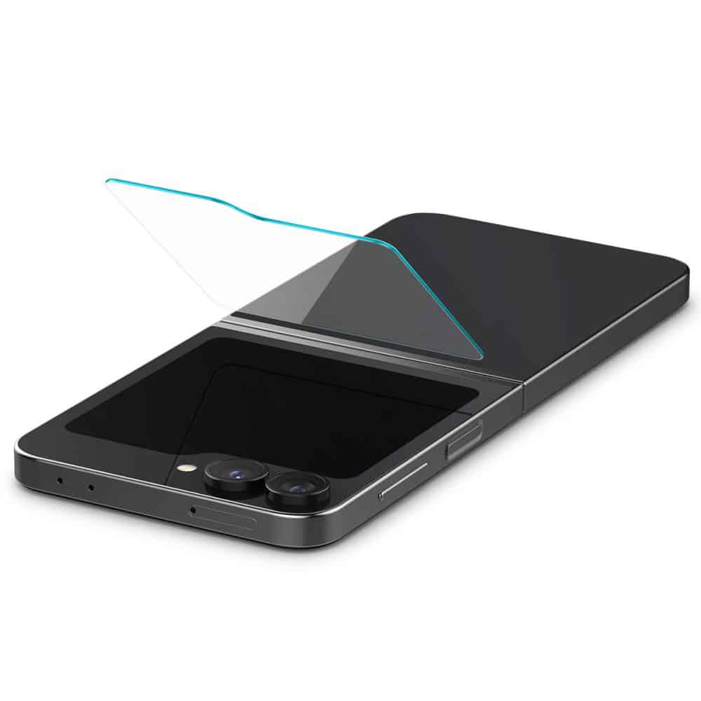 Spigen - Glas.tR EZ-FIT (2 kom) kaljeno staklo AGL07972 za Samsung Galaxy Z Flip6 - prozirno