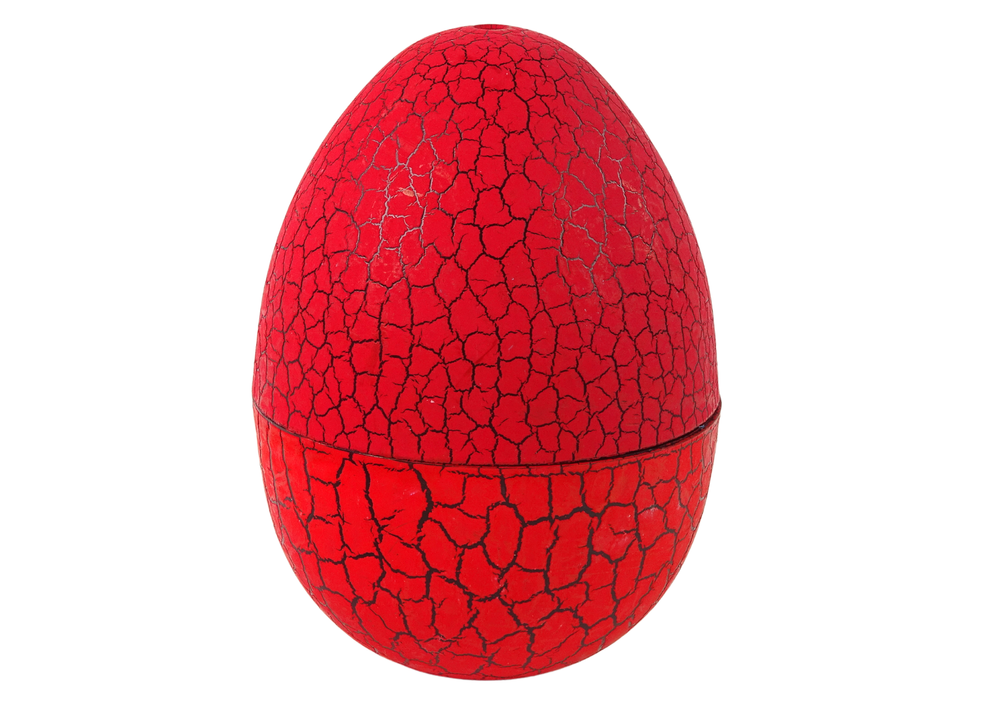 Tamagotchi in Egg Game Electronic Pet Red
