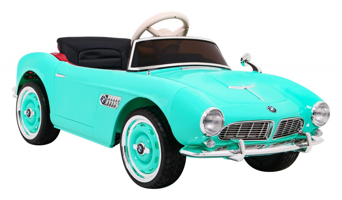 Licencirani auto na akumulator BMW 507 Retro - zeleni