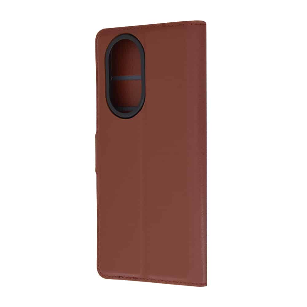 Techsuit Leather Folio flipové pouzdro pro Honor 200 - hnědé
