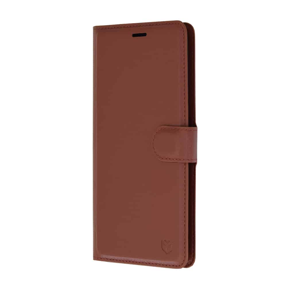 Techsuit Leather Folio flipové pouzdro pro Honor 200 - hnědé