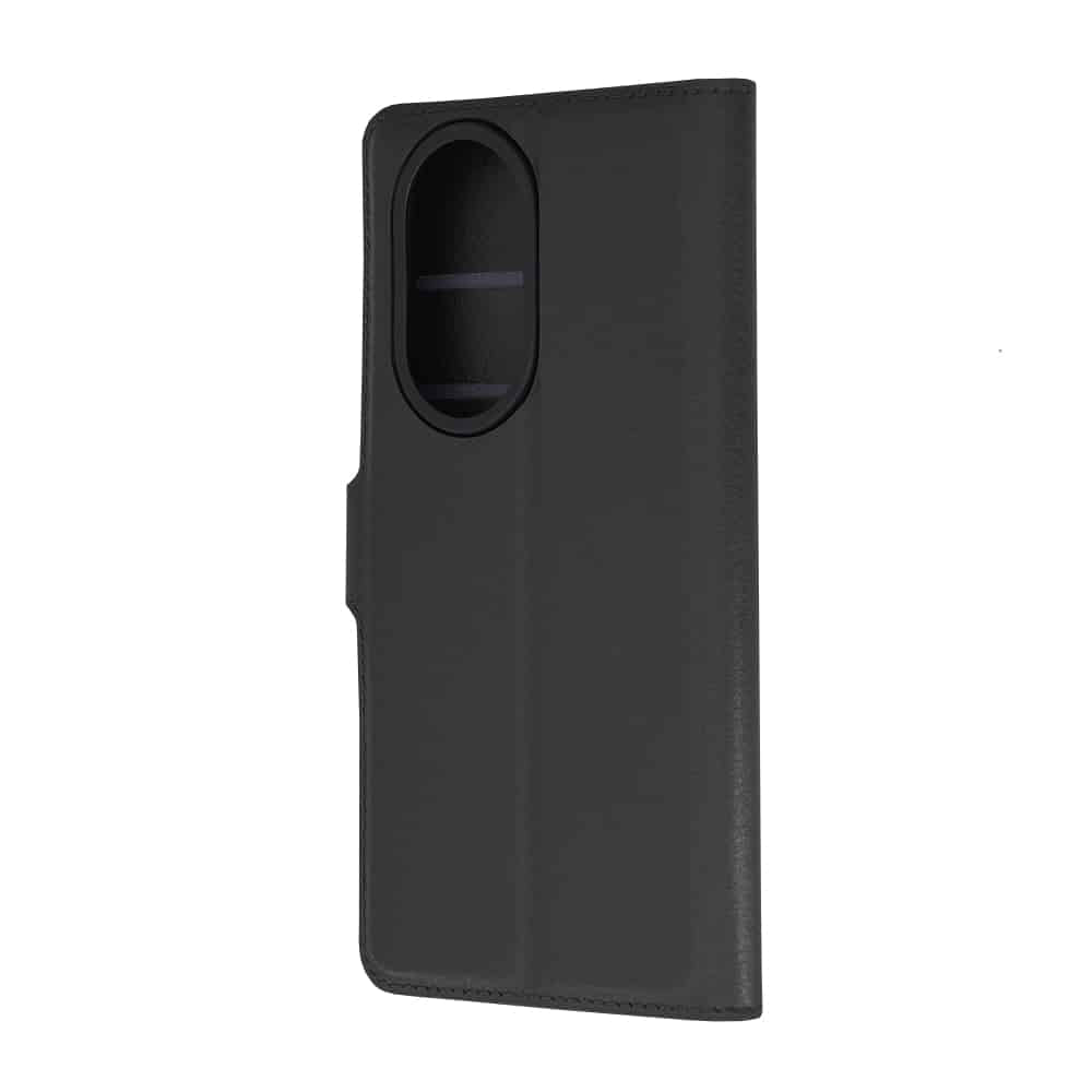 Techsuit Leather Folio flipové pouzdro pro Honor 200 Pro – černé