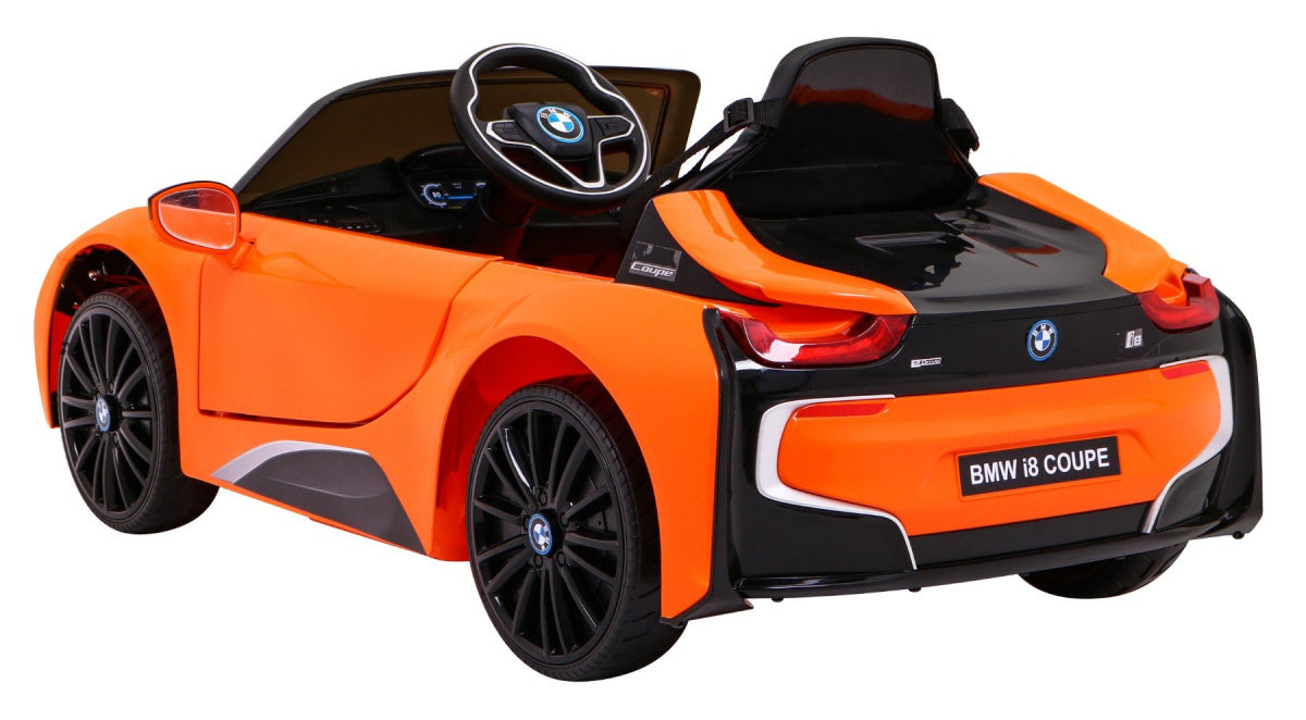 Licencirani auto na akumulator BMW I8 LIFT - narančasti