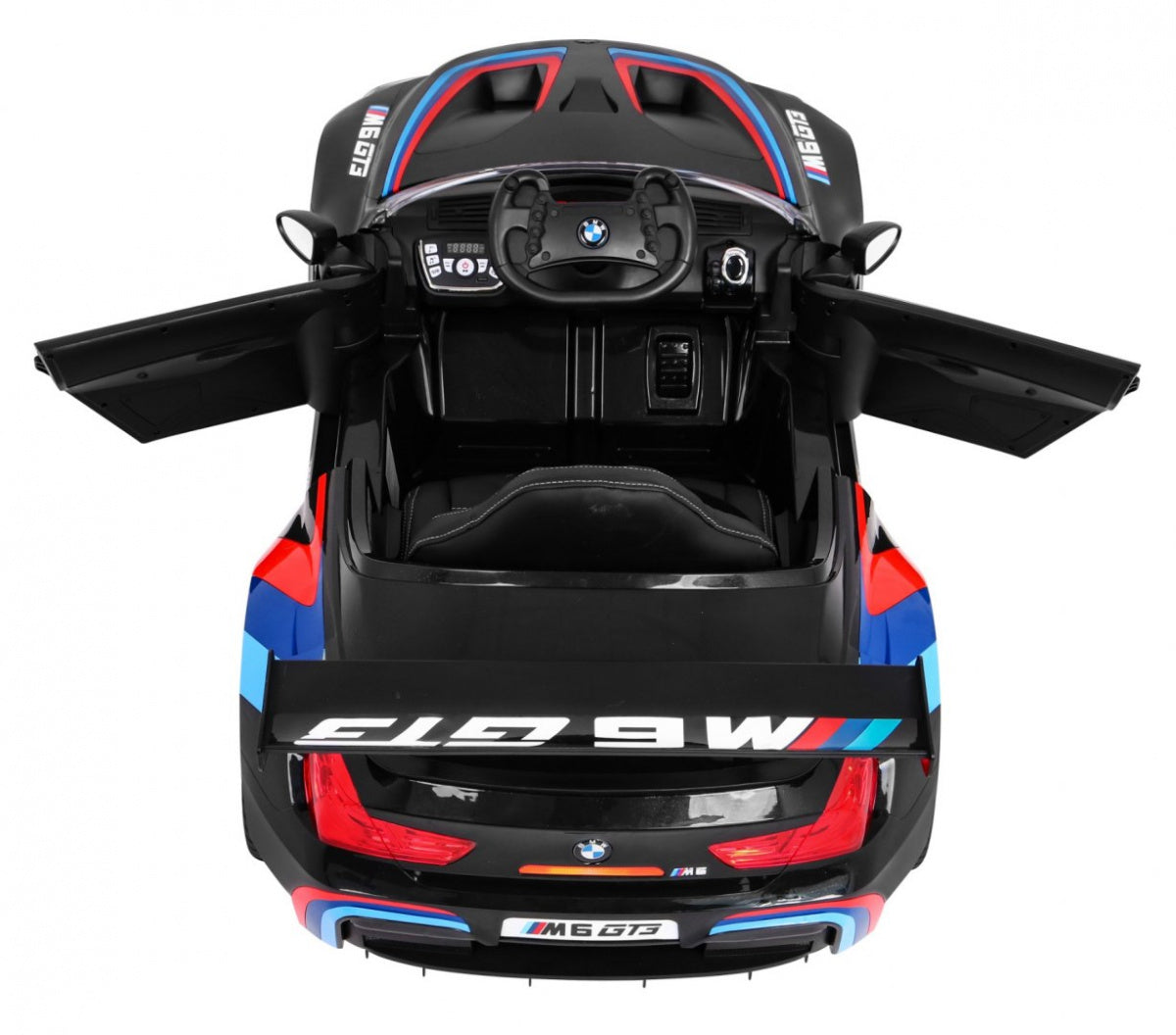 Licencirani auto na akumulator BMW M6 GT3 - crni