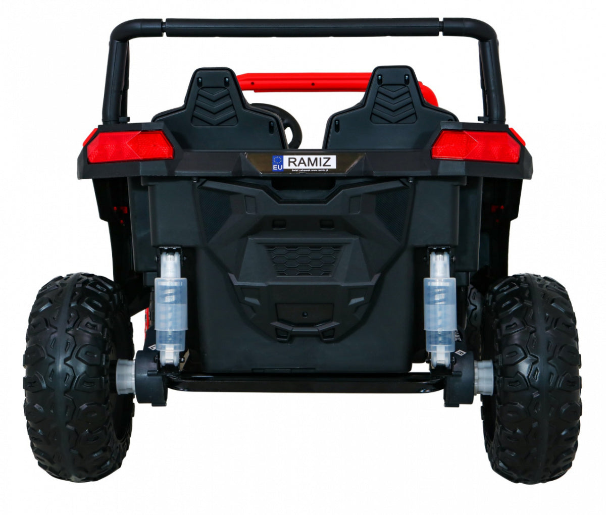 Buggy na akumulator ATV Racing 4x4 - dvosjed - Crveni