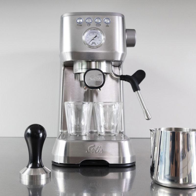 Solis Barista Perfetta Plus Silver espresso machine