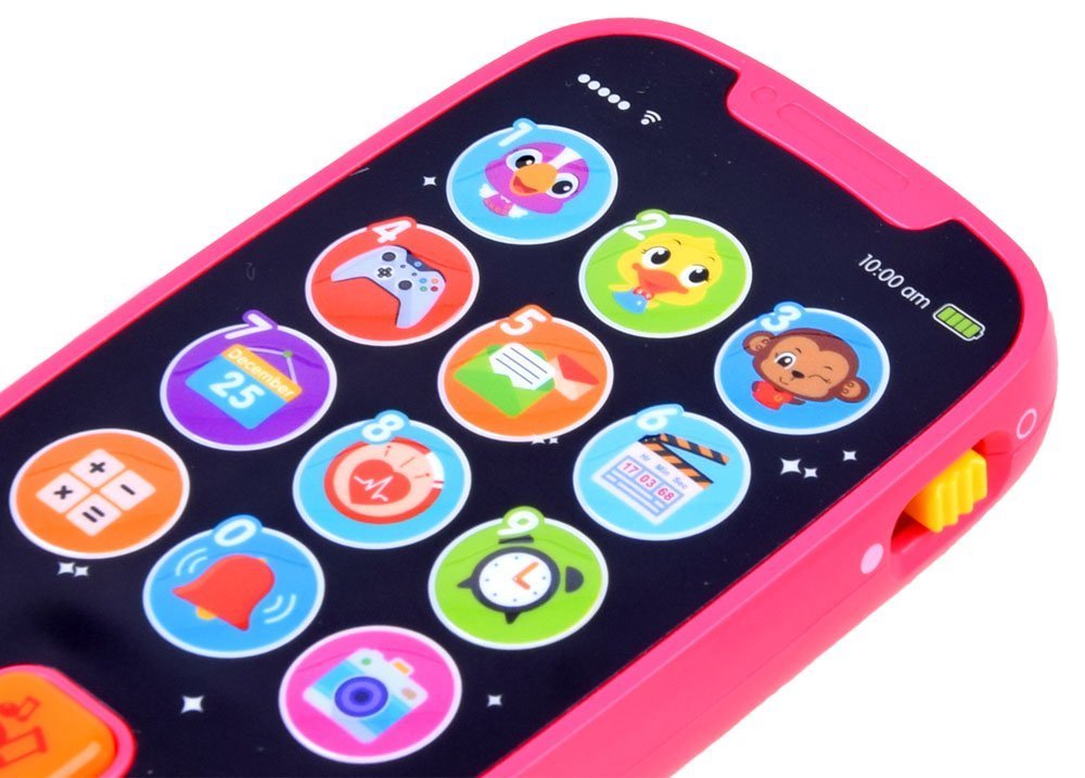 Interaktivni baby smartphone roza