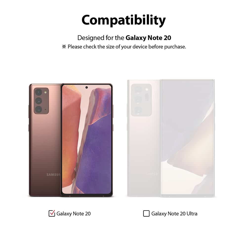 Ringke - IDGL staklo za kameru (3 kom) - Samsung Galaxy Note 20 4G / Note 20 5G - prozirno