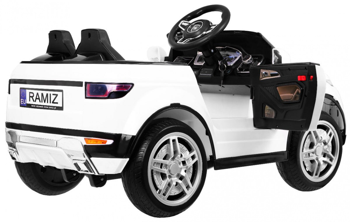 Auto na akumulator Rapid Racer - bijeli